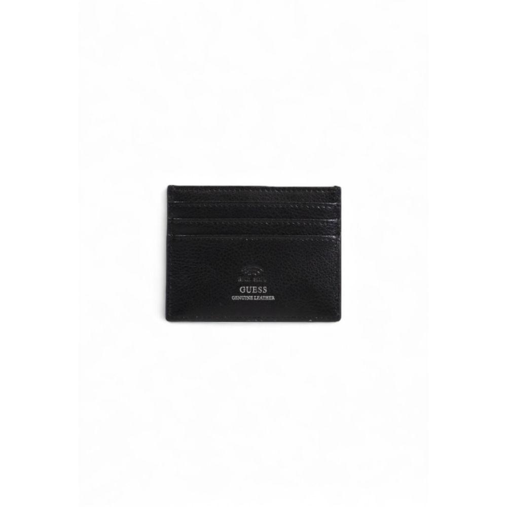 Guess Black Leather Wallet - Arichezz.store