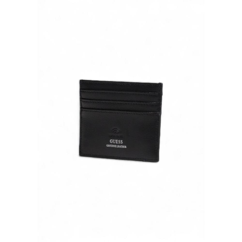 Guess Black Leather Wallet - Arichezz.store