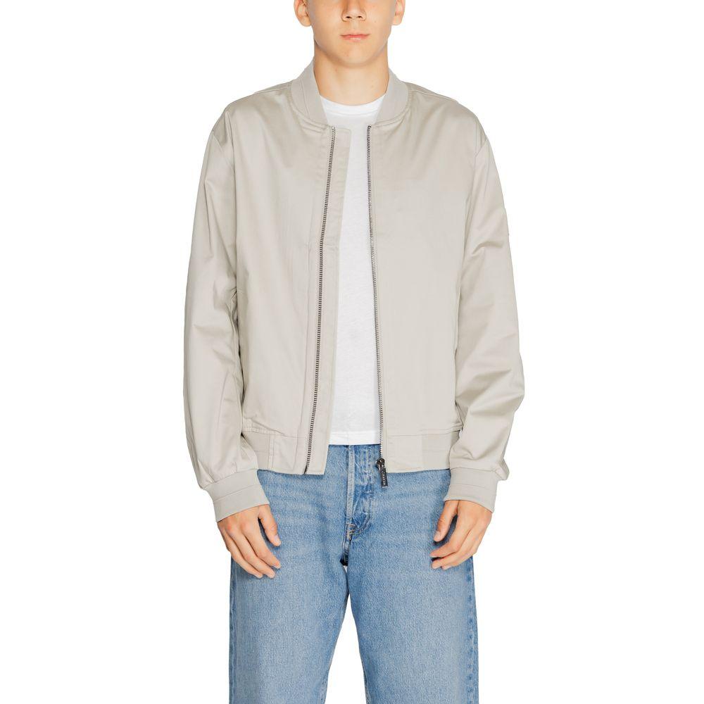 Calvin Klein Gray Organic Cotton Jacket - Arichezz.store