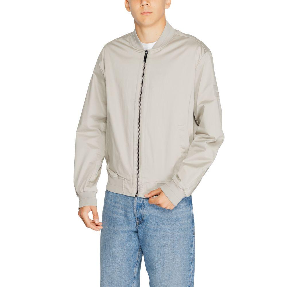 Calvin Klein Gray Organic Cotton Jacket - Arichezz.store