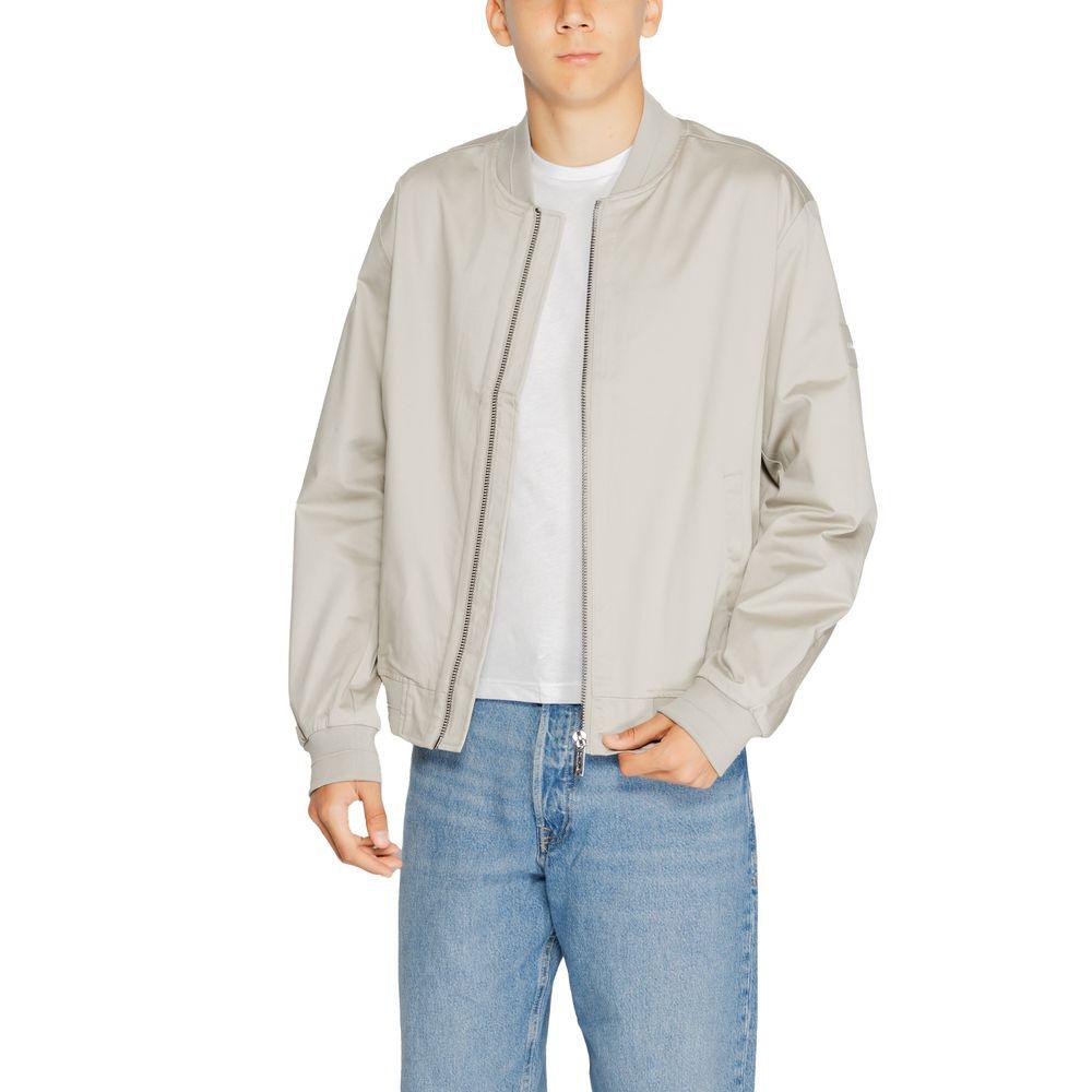 Calvin Klein Gray Organic Cotton Jacket - Arichezz.store