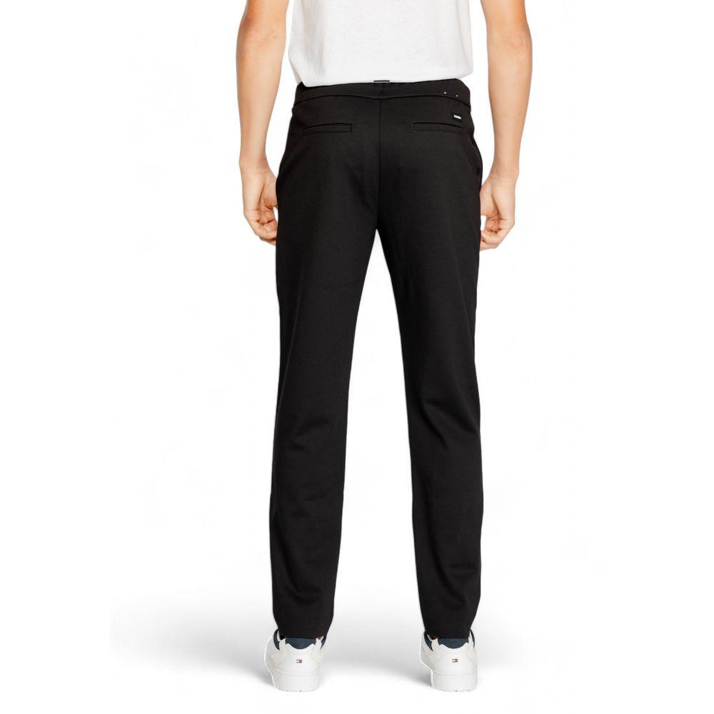 Calvin Klein Black Recycled Polyester Jeans & Pant - Arichezz.store