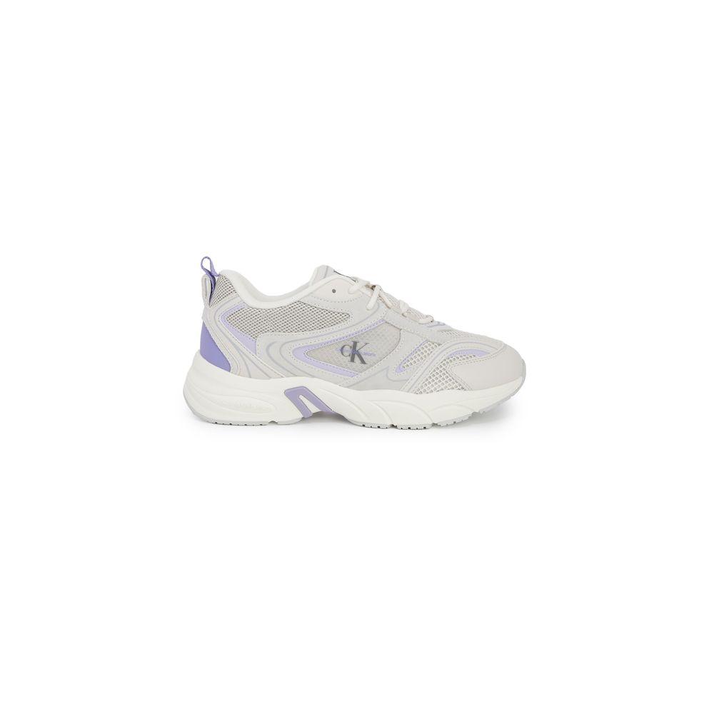 Calvin Klein Purple Leather Sneaker - Arichezz.store