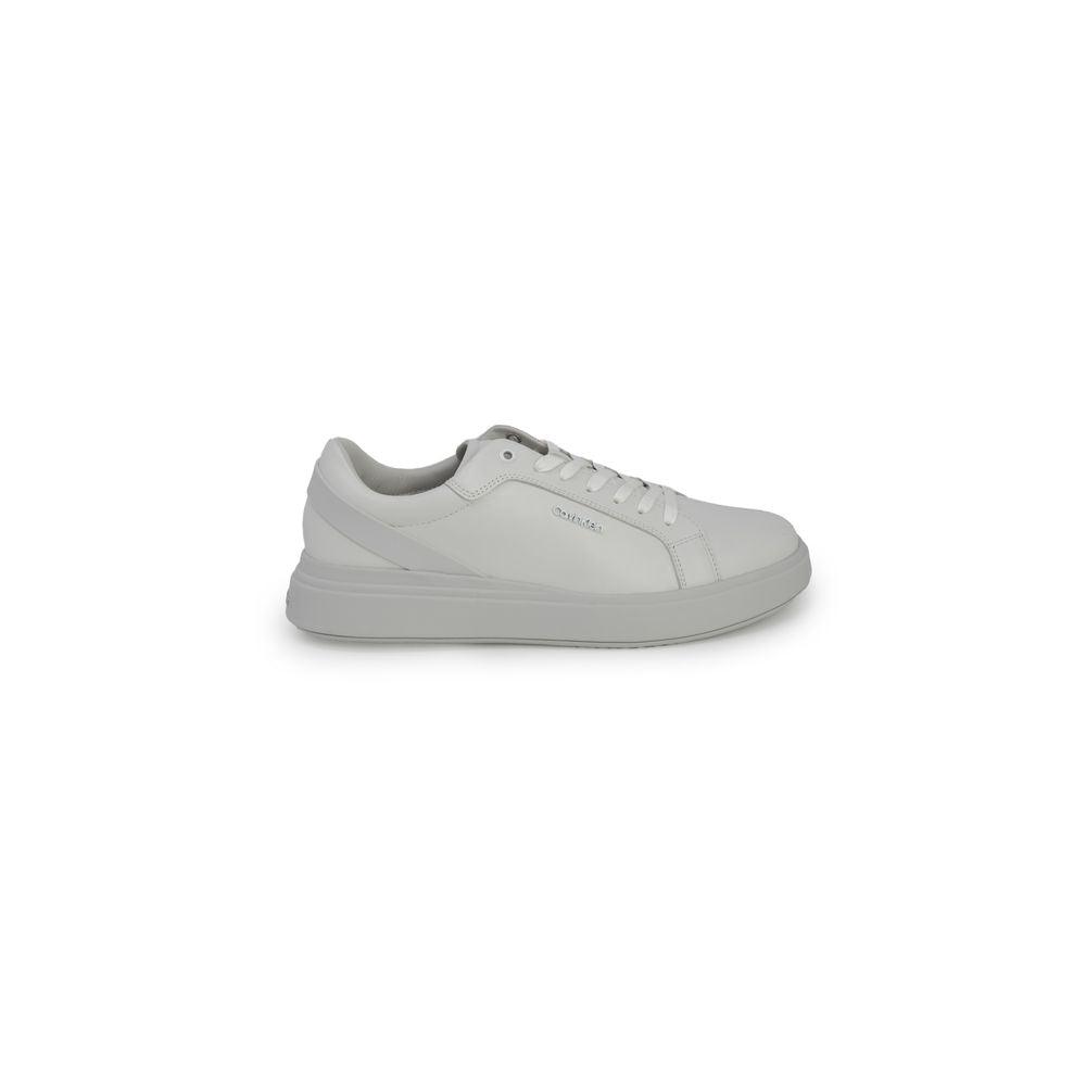 Calvin Klein Gray Leather Sneaker - Arichezz.store