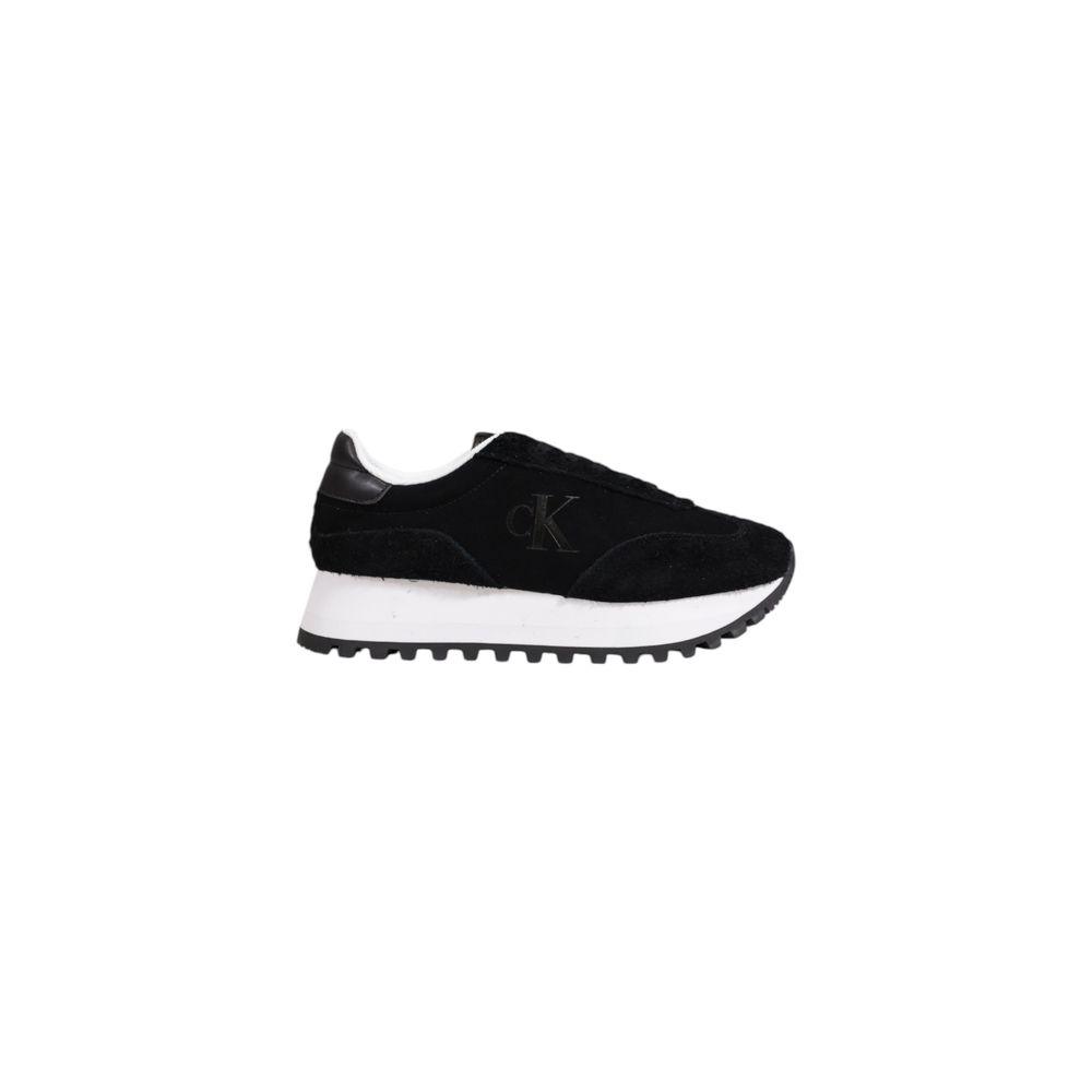 Calvin Klein Black Leather Sneaker - Arichezz.store