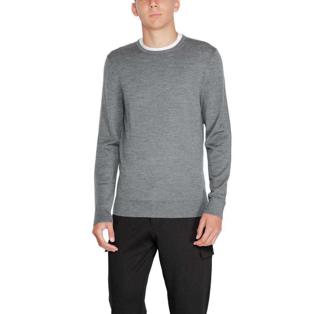 Calvin Klein Gray Recycled Wool T-Shirt - Arichezz.store