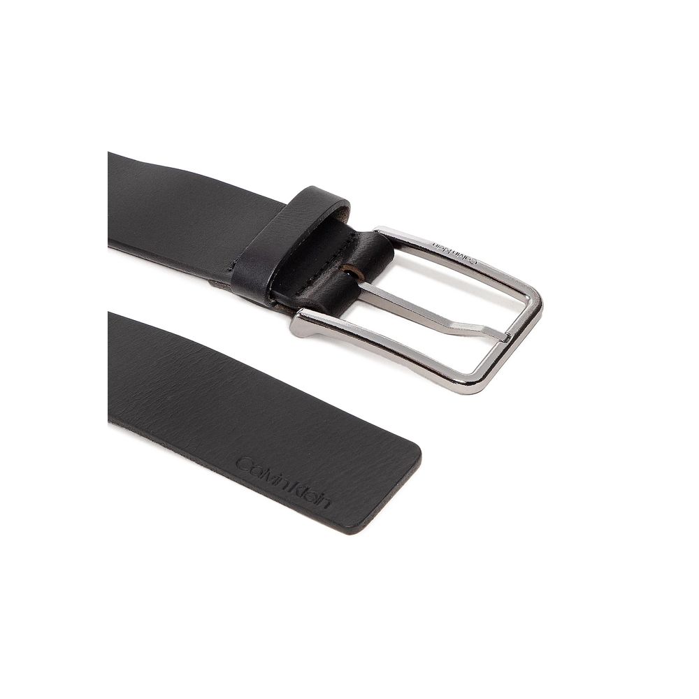 Calvin Klein Black Leather Belt - Arichezz.store