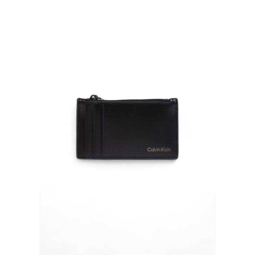 Calvin Klein Black Leather Wallet for Men - Arichezz.store