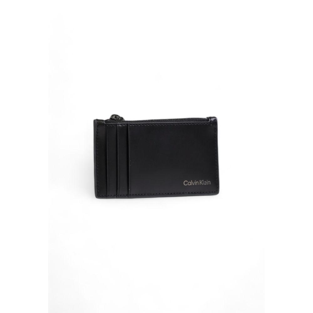 Calvin Klein Black Leather Wallet for Men - Arichezz.store