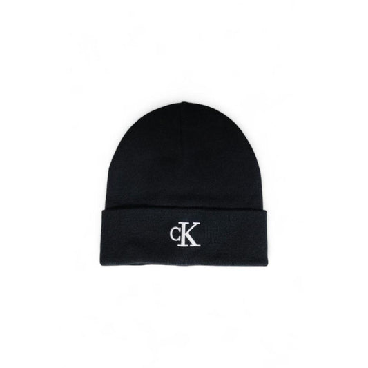 Calvin Klein Black Recycled Polyester Hats & Cap - Arichezz.store