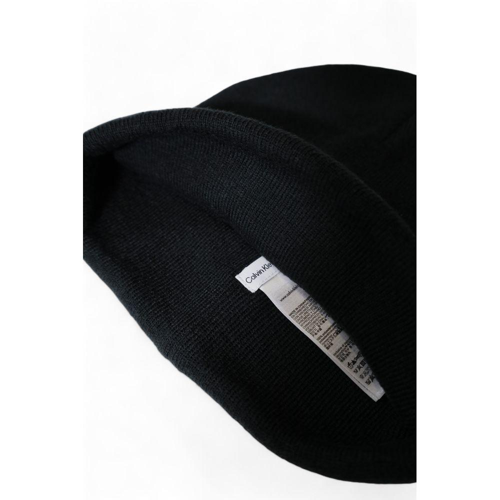 Calvin Klein Black Recycled Polyester Hats & Cap - Arichezz.store