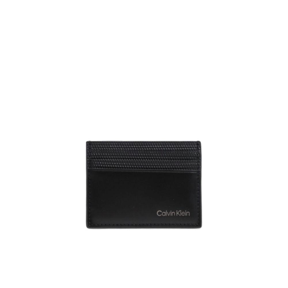 Calvin Klein Black Leather Wallet for Men - Arichezz.store