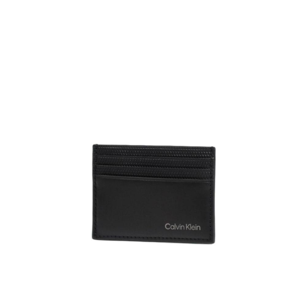 Calvin Klein Black Leather Wallet for Men - Arichezz.store