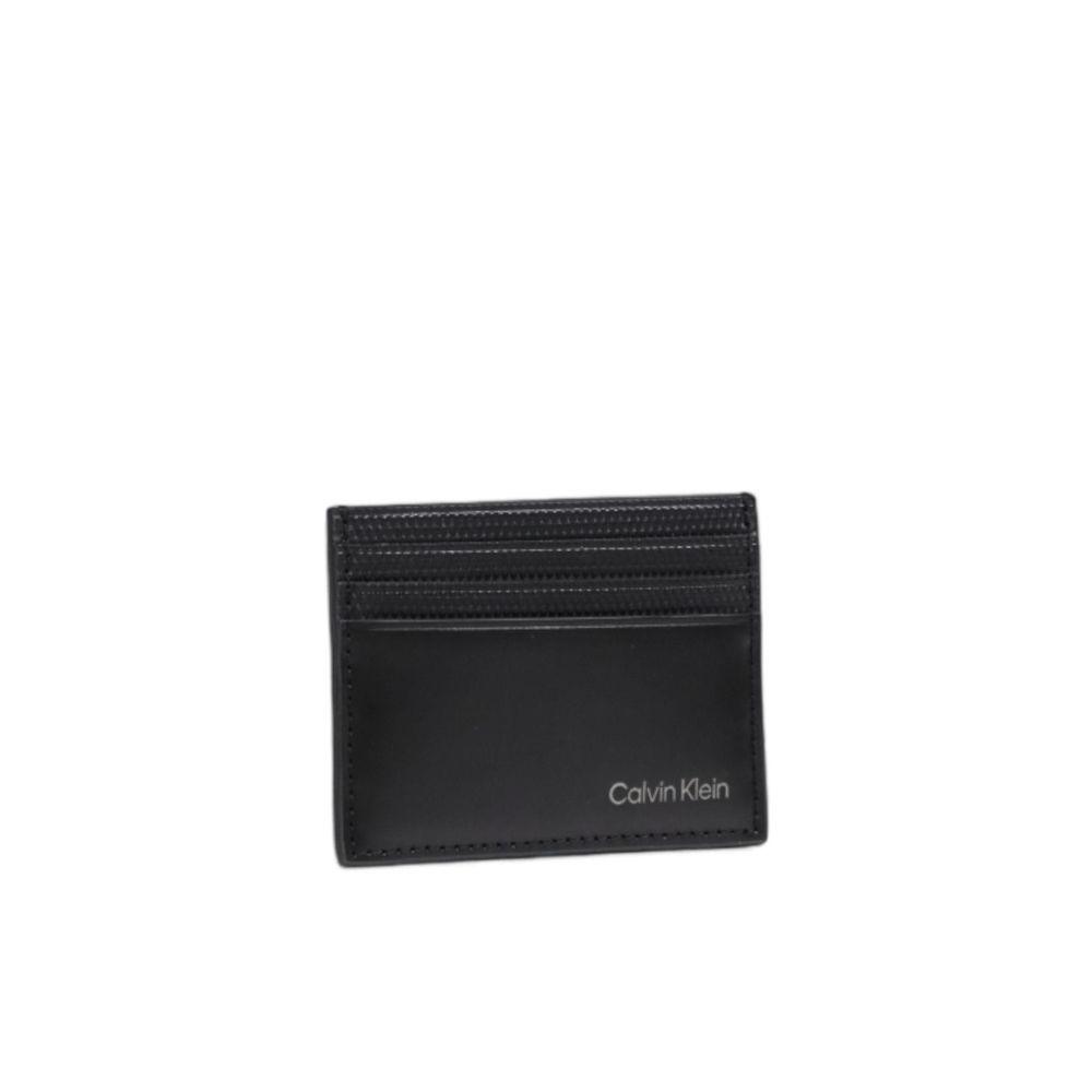 Calvin Klein Black Leather Wallet for Men - Arichezz.store