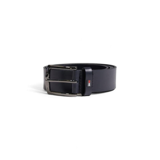 Tommy Hilfiger Blue Leather Belt for Men - Arichezz.store