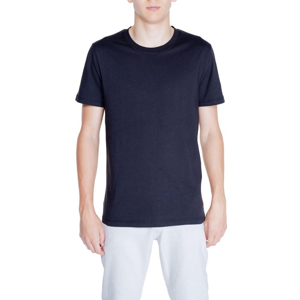 Peuterey Black Cotton T-Shirt - Arichezz.store