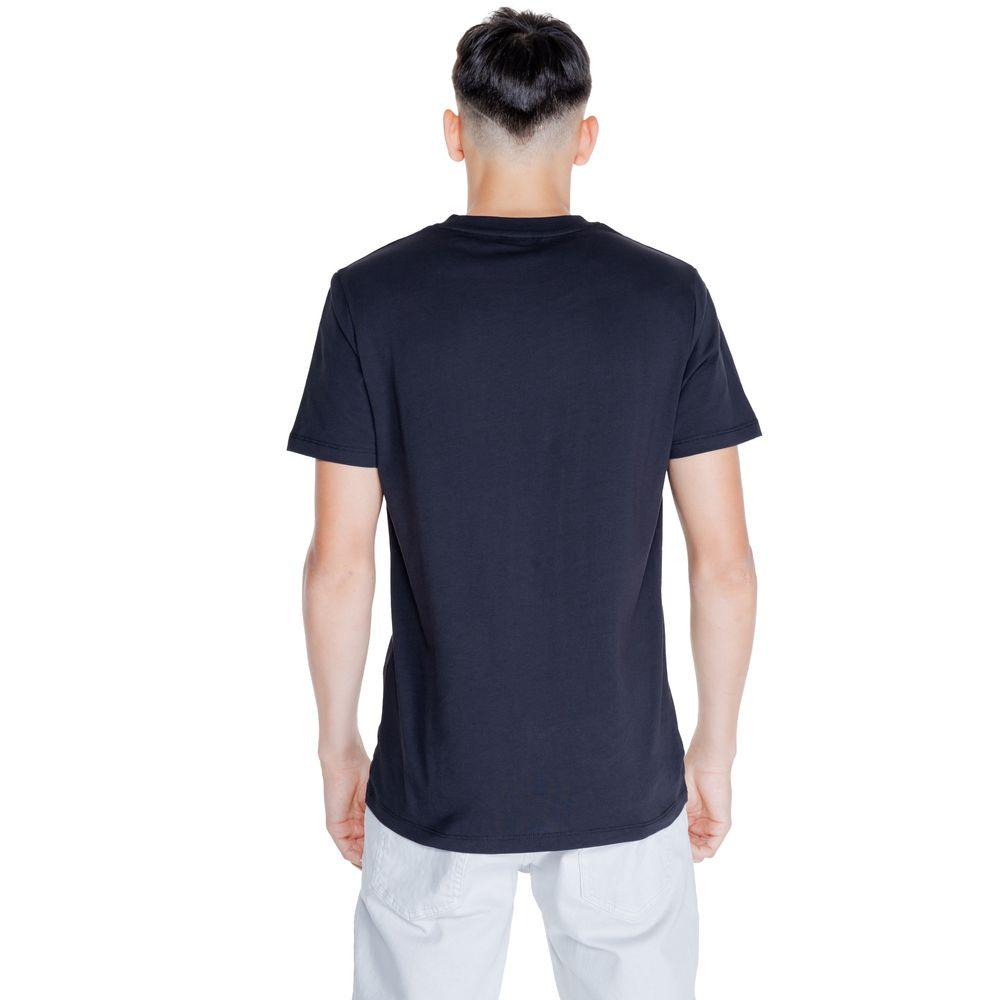 Peuterey Black Cotton T-Shirt - Arichezz.store