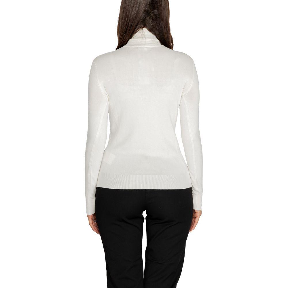 Guess White Viscose Sweater - Arichezz.store