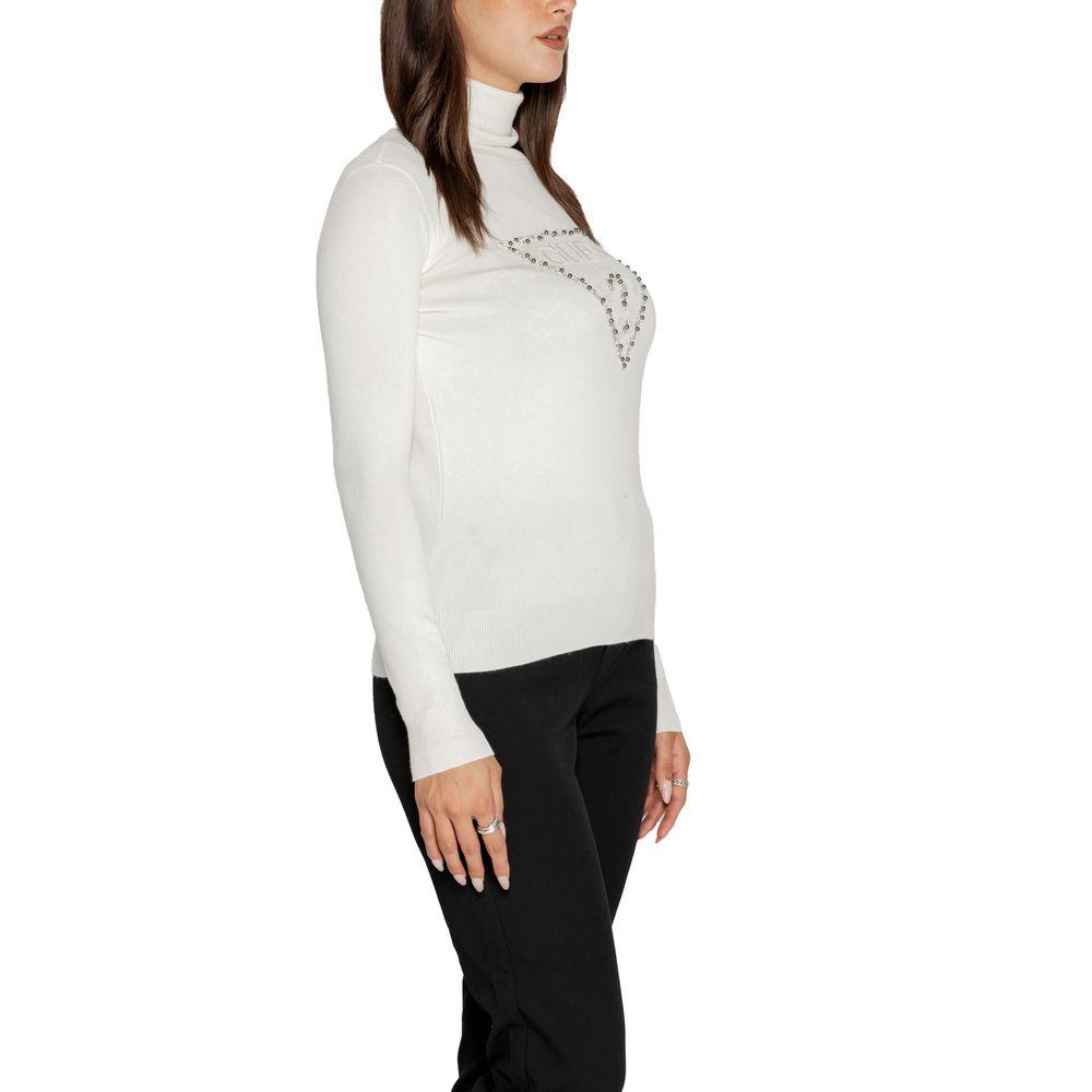 Guess White Viscose Sweater - Arichezz.store