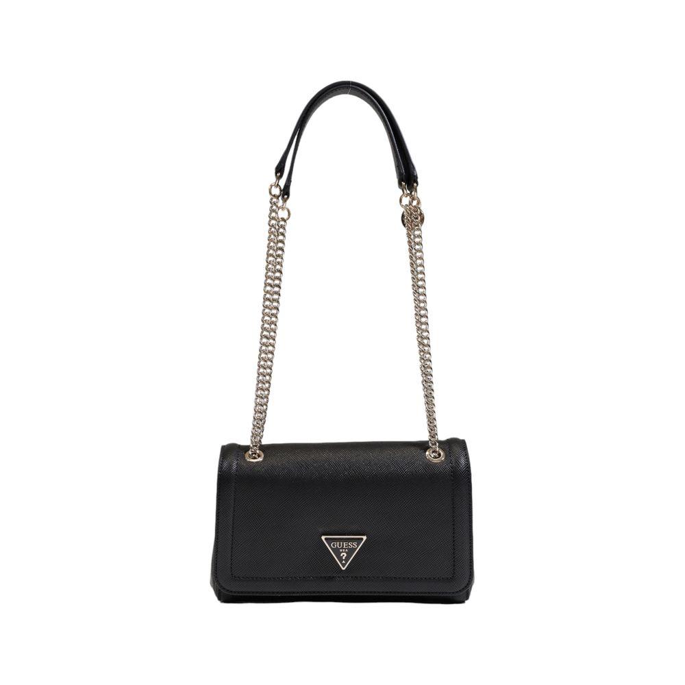 Guess Black Polyethylene Handbag - Arichezz.store