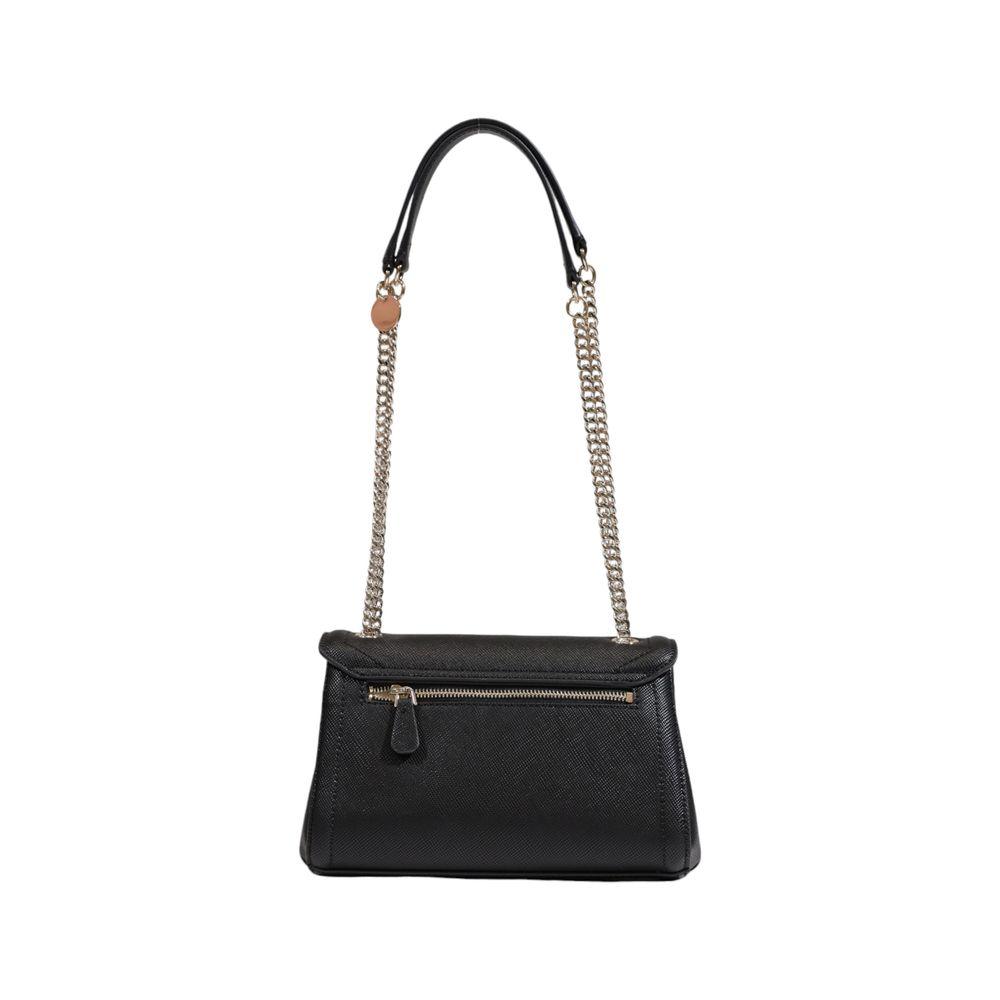 Guess Black Polyethylene Handbag - Arichezz.store