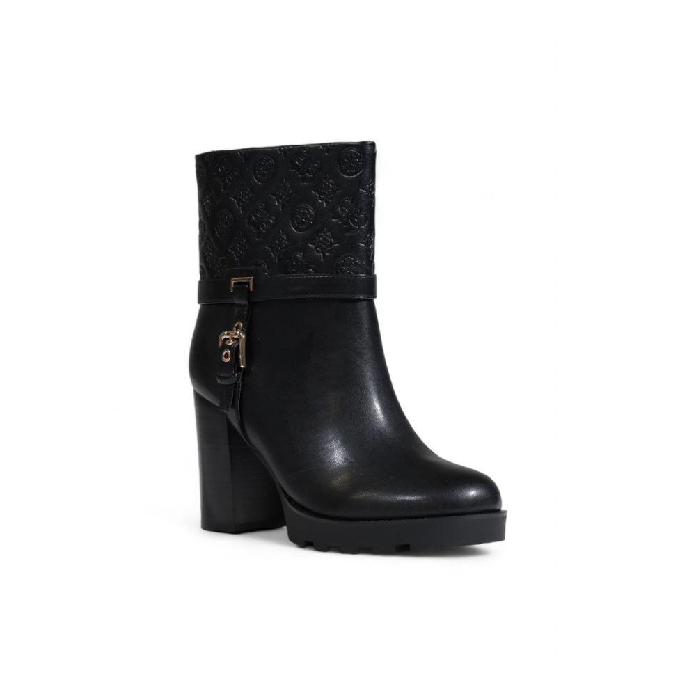 Guess Black Polyethylene Boot - Arichezz.store