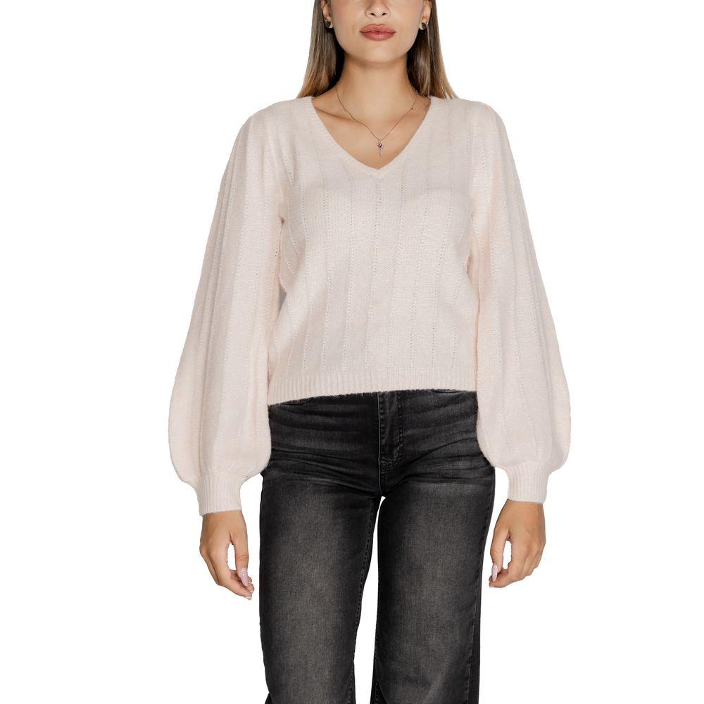 Guess Pink Polyester Sweater - Arichezz.store