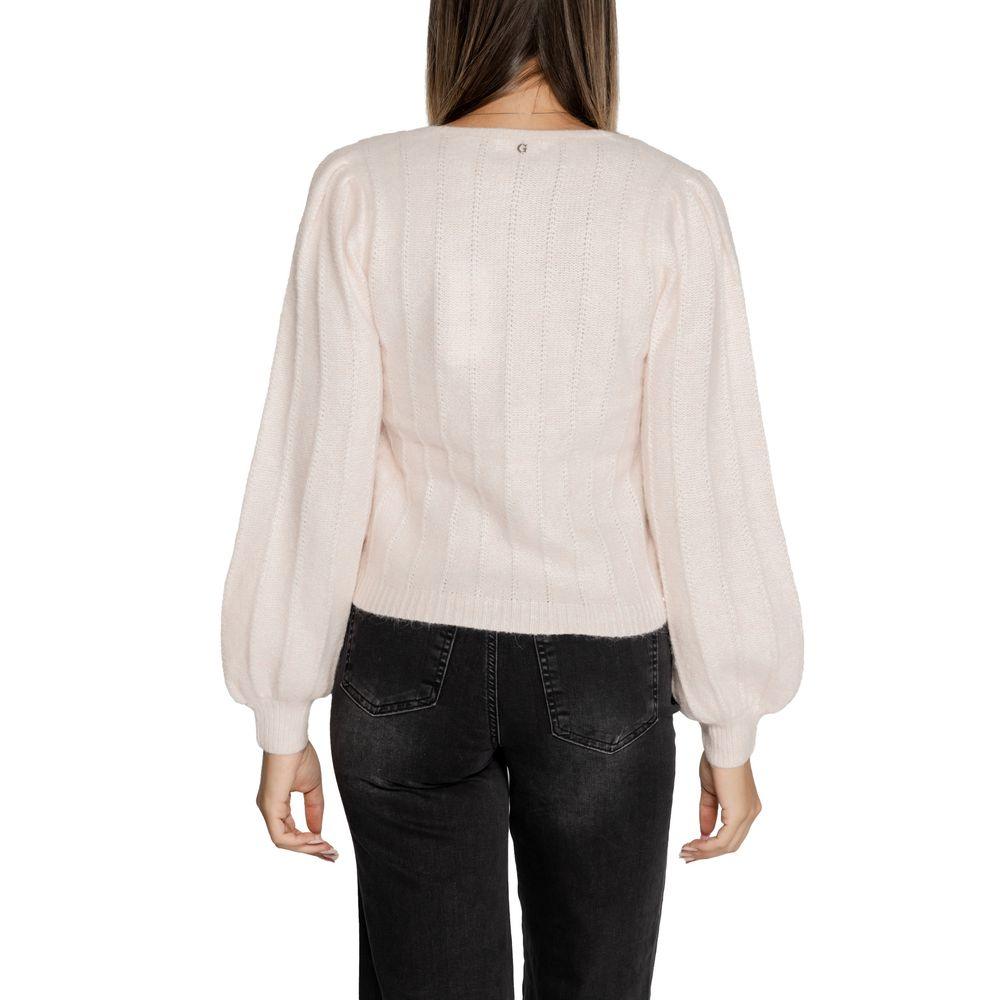 Guess Pink Polyester Sweater - Arichezz.store