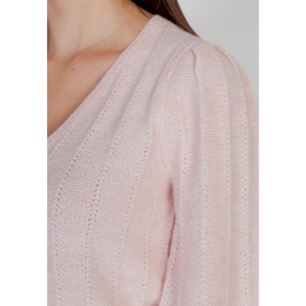 Guess Pink Polyester Sweater - Arichezz.store