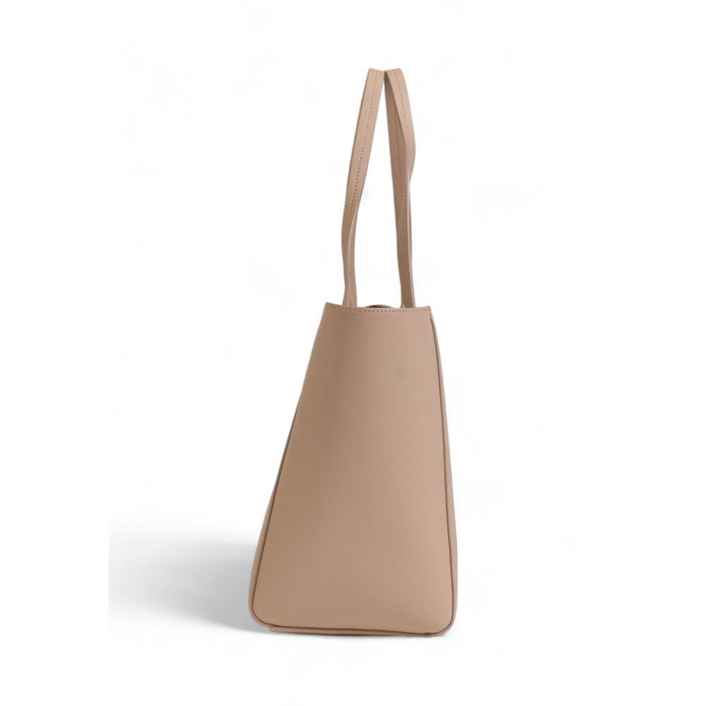 Calvin Klein Beige Recycled Polyester Handbag - Arichezz.store