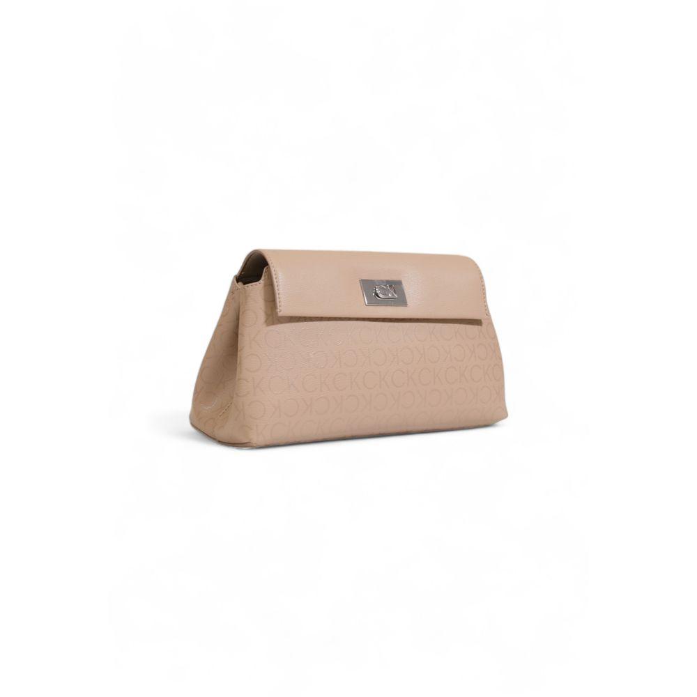 Calvin Klein Beige Recycled Polyester Handbag - Arichezz.store