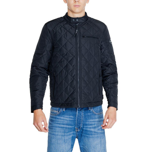 Replay Black Polyamide Jacket - Arichezz.store