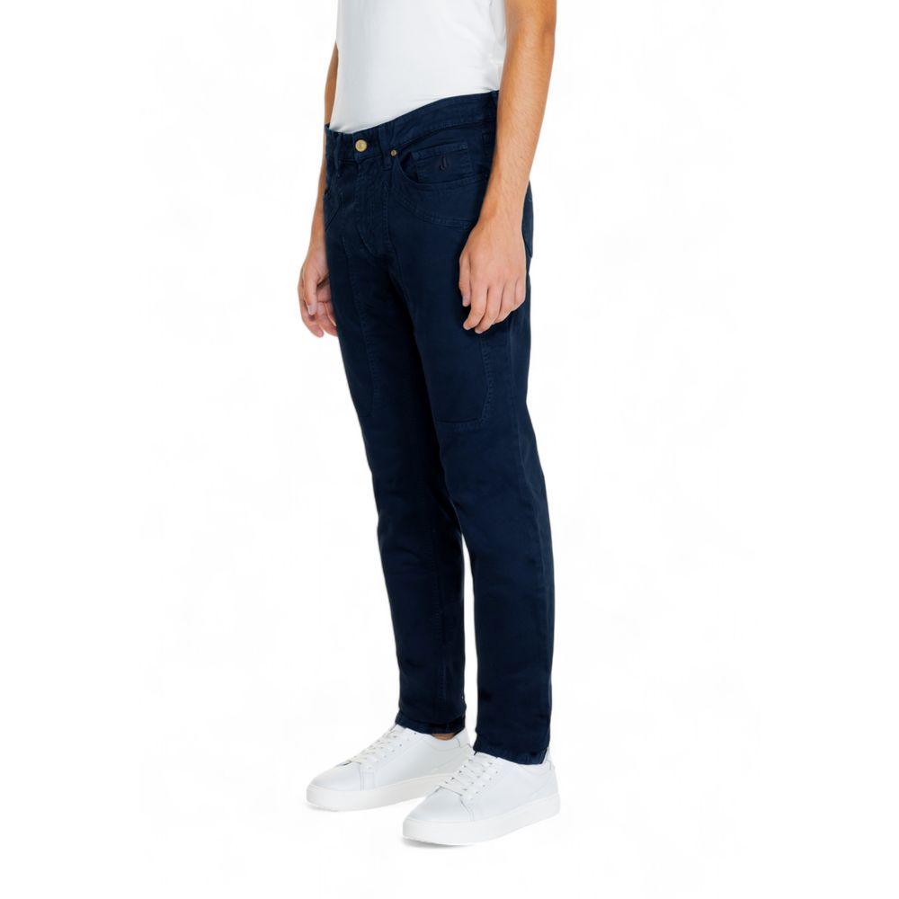 Jeckerson Blue Cotton Jeans & Pant - Arichezz.store