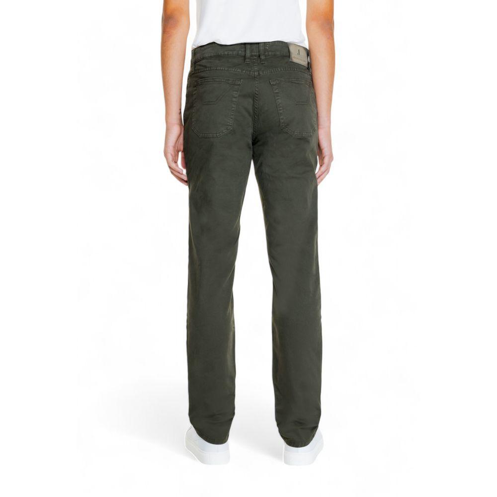 Jeckerson Green Cotton Jeans & Pant - Arichezz.store