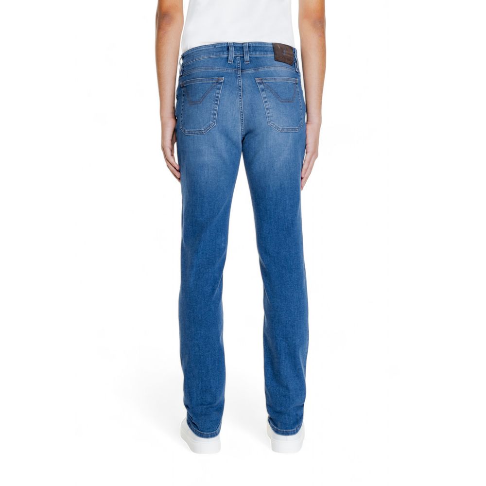 Jeckerson Blue Cotton Jeans & Pant - Arichezz.store