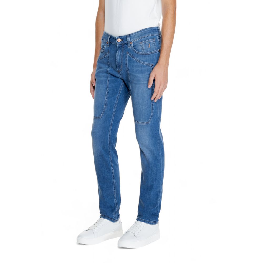 Jeckerson Blue Cotton Jeans & Pant - Arichezz.store