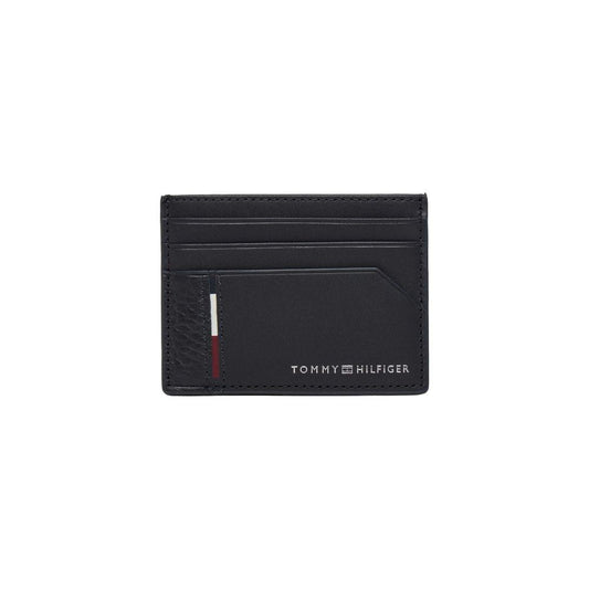 Tommy Hilfiger Blue Leather Wallet - Arichezz.store