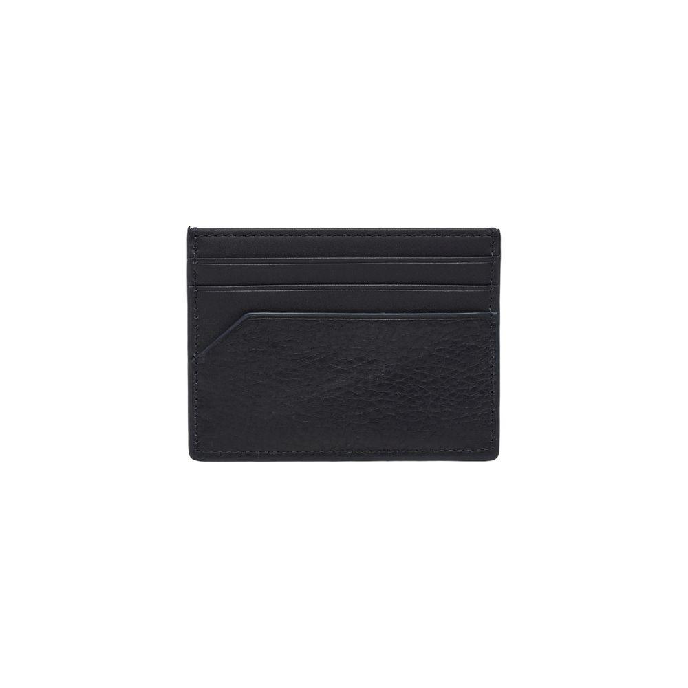 Tommy Hilfiger Blue Leather Wallet - Arichezz.store