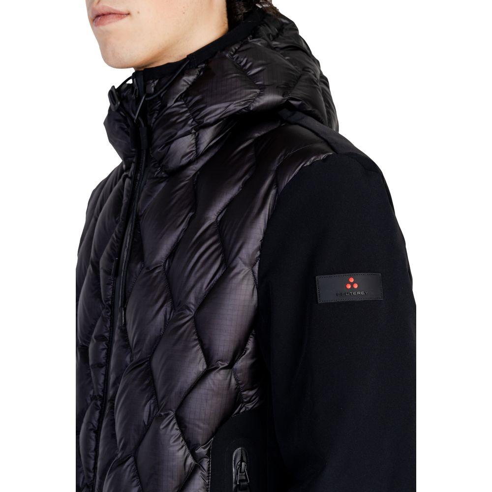 Peuterey Black Polyester Jacket - Arichezz.store