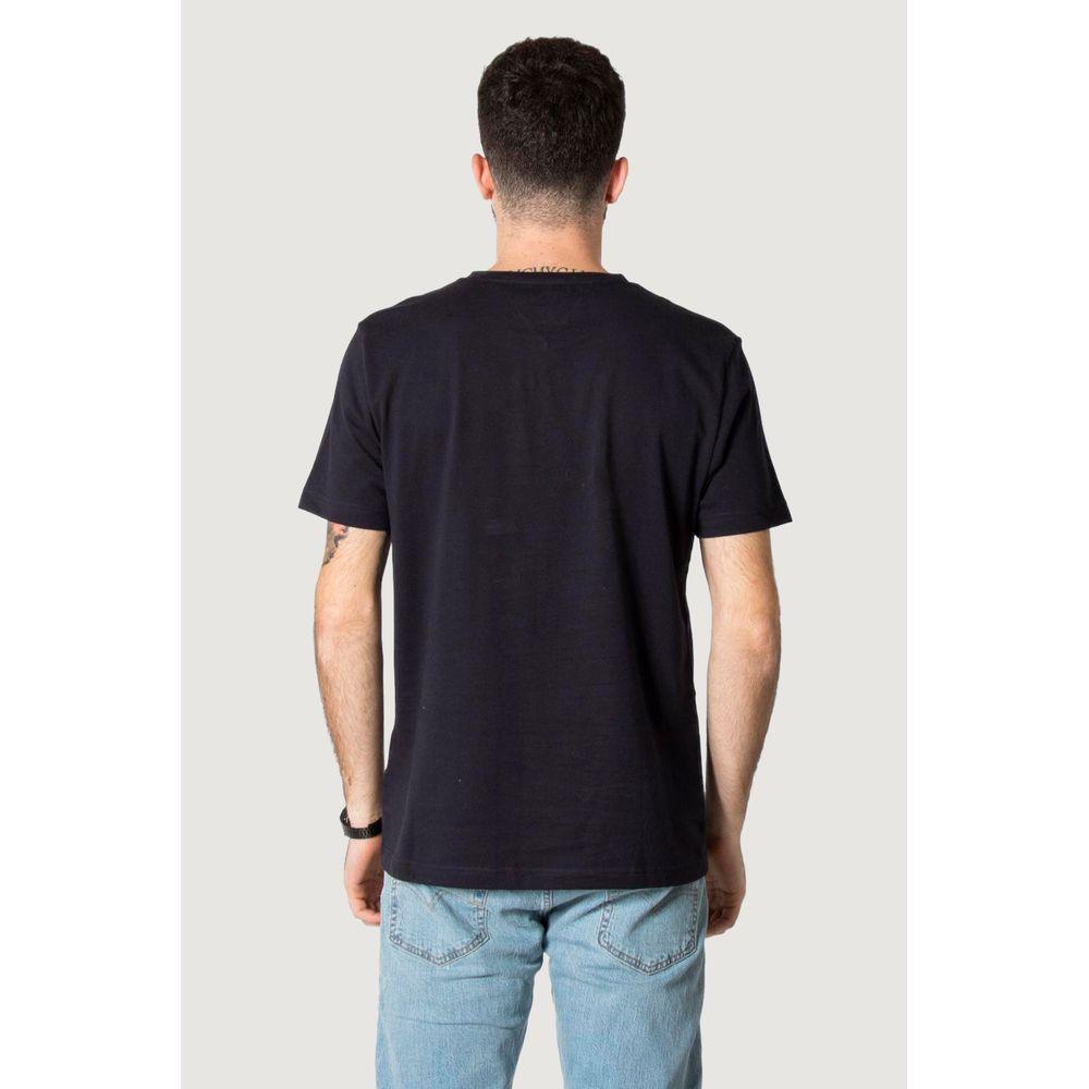 Tommy Hilfiger Blue Cotton T-Shirt - Arichezz.store