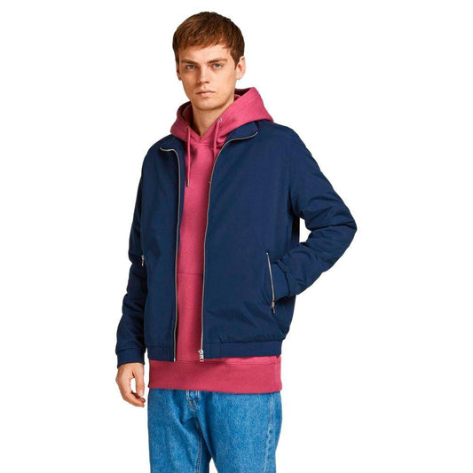 Jack Jones Blue Polyester Jacket