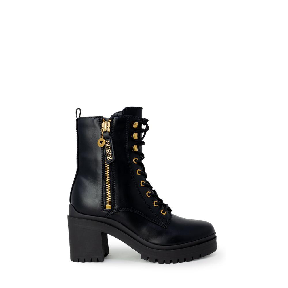 Guess Black Polyethylene Boot - Arichezz.store