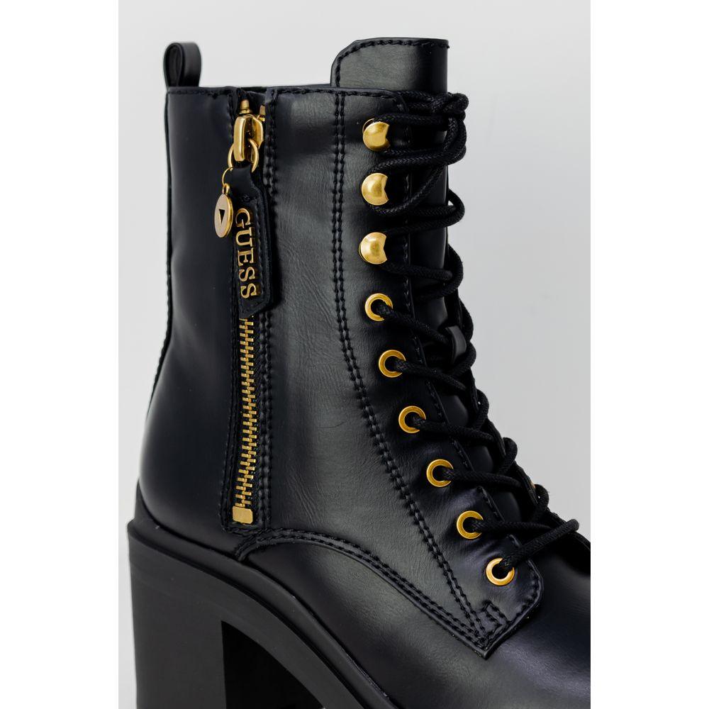 Guess Black Polyethylene Boot - Arichezz.store