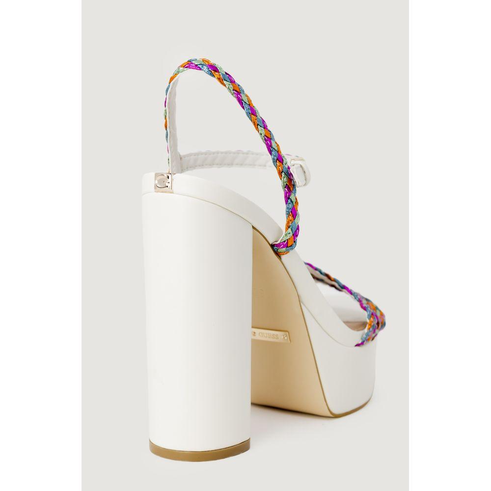 Guess White Polyester Pump - Arichezz.store