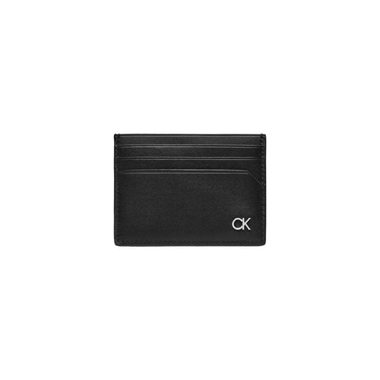 Calvin Klein Black Leather Wallet - Arichezz.store