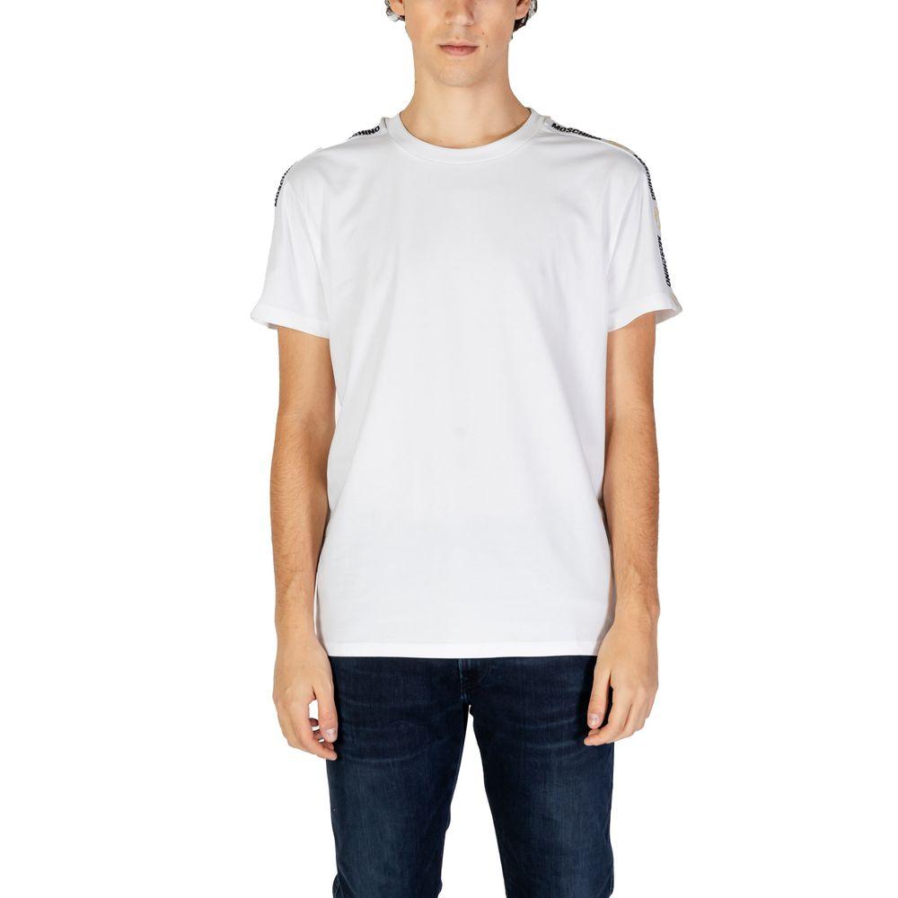 Moschino White Cotton T-Shirt - Arichezz.store