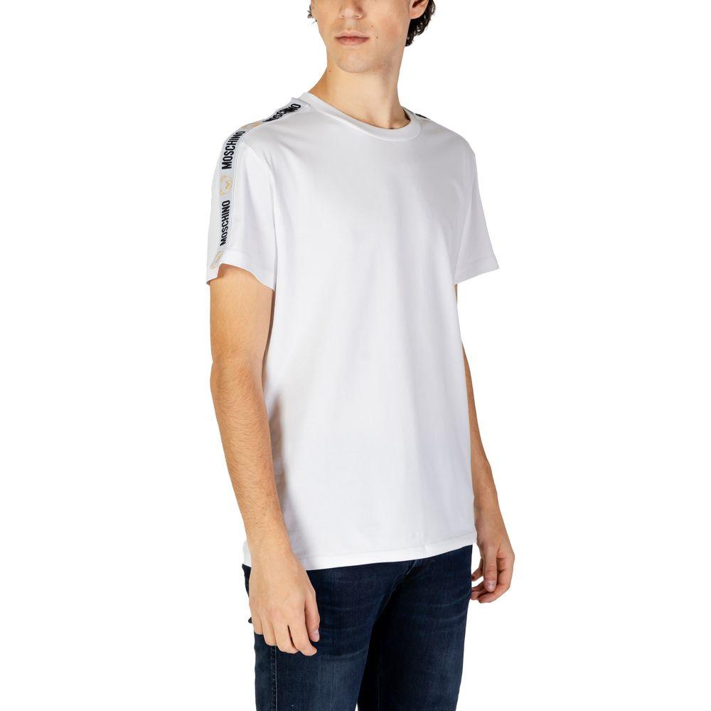 Moschino White Cotton T-Shirt - Arichezz.store