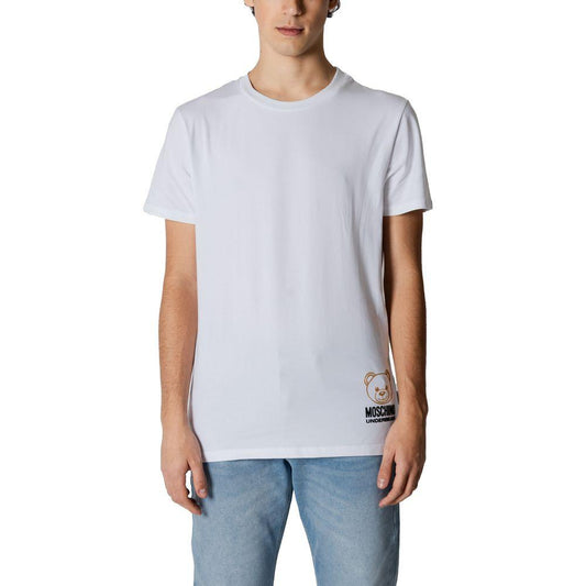 Moschino White Cotton T-Shirt - Arichezz.store