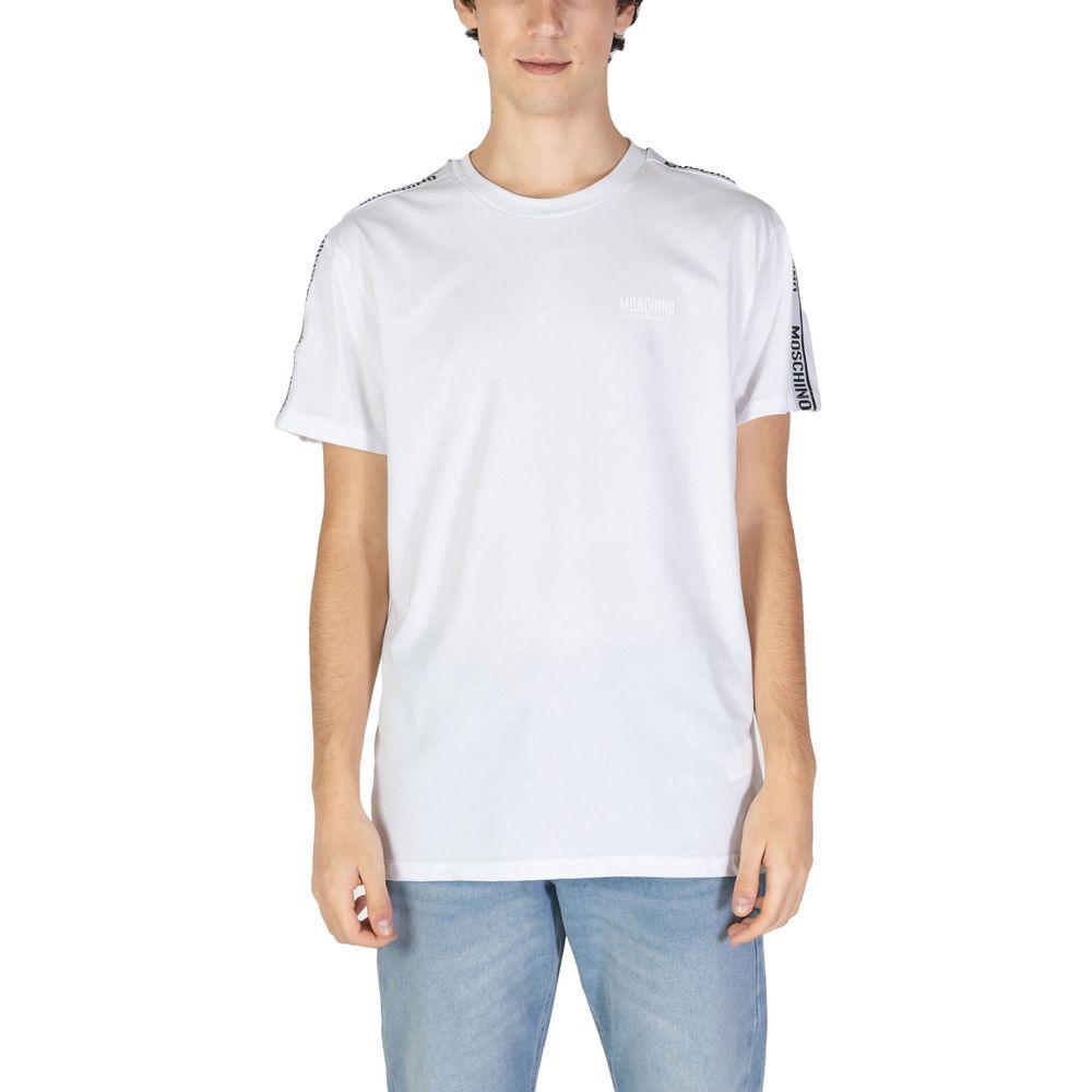 Moschino White Cotton T-Shirt - Arichezz.store