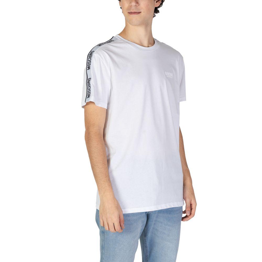 Moschino White Cotton T-Shirt - Arichezz.store